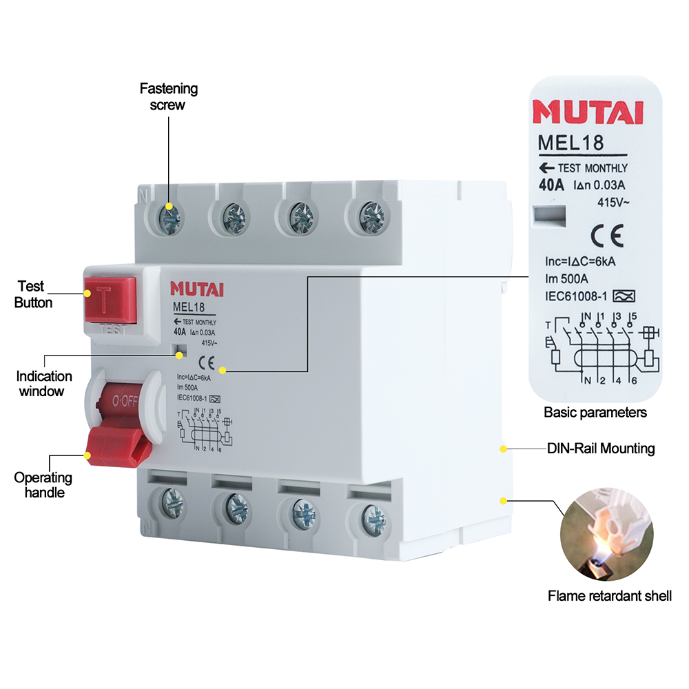 Residual Current Circuit Breaker Detail,RCCB Detail